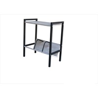 masuta cafea cu cadru metalic housexl reading coffee table  cu suport carti si reviste blat din mdf inaltime 59cm functie etajera design modern natur imagen 37_0_
0