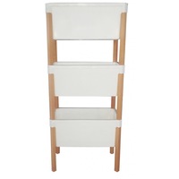 organizator din lemn cu trei sertare din plastic novokids toy organizer dimensiuni 33 x 33 x 80 cm etajera pentru jucarii si bucatarie natur imagen 5_0_
0