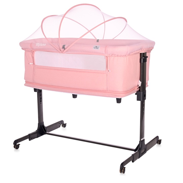 Бебешко легло Lorelli Milano 2 в 1, Pink