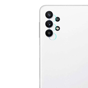 Set 4xFolie Protectie Sticla Flexibila 3MK pentru Camera Samsung Galaxy A32 4G, Structura Incasabila, 7H, 0.2 mm Set 4xFolie Protectie Sticla Flexibila 3MK pentru Camera Samsung Galaxy A32 4G, Structura Incasabila, 7H, 0.2 mm