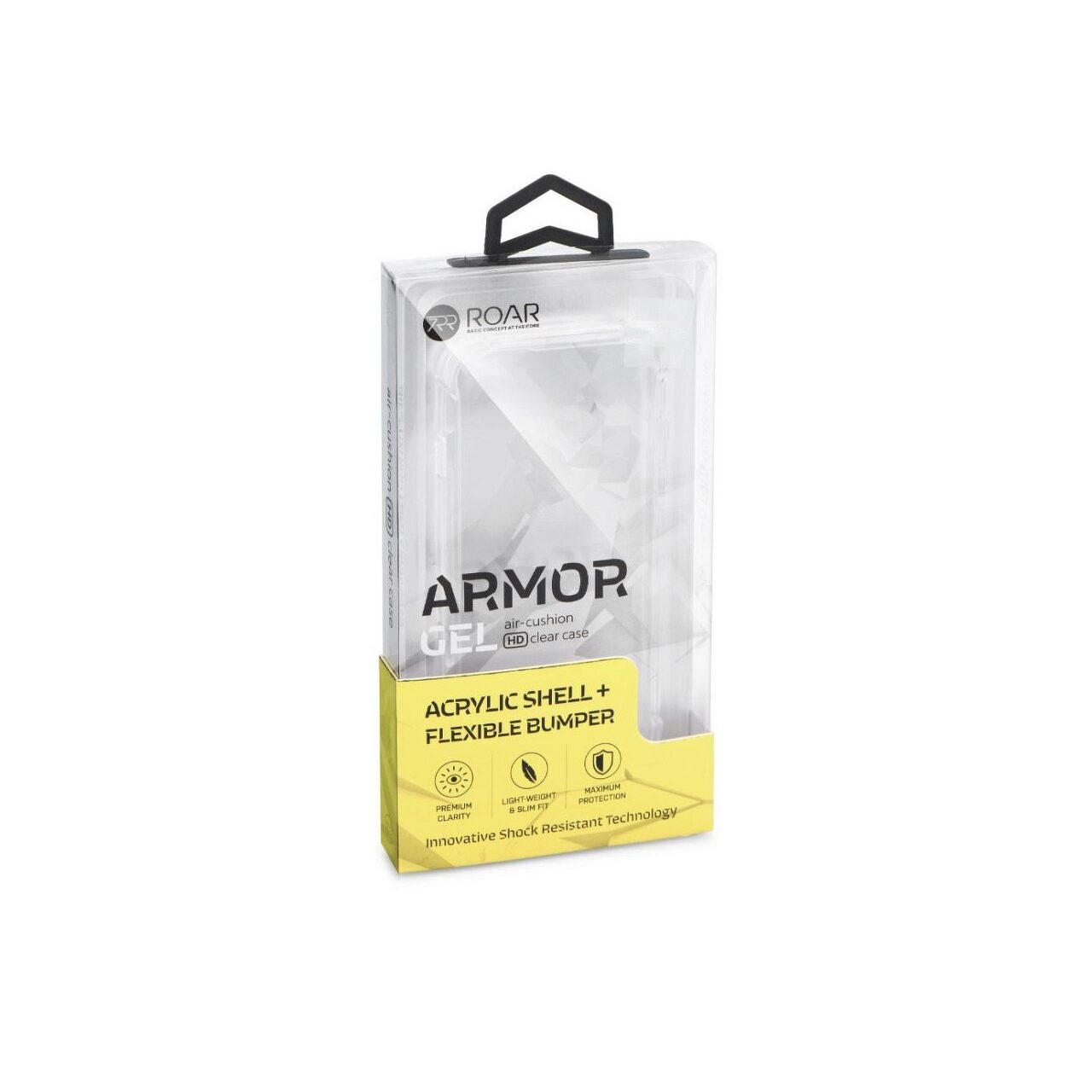 Husa Antisoc Roar Armor pentru Samsung Galaxy A52 4G / A52 5G / A52s 5G, Bumper Acrilic, Transparent