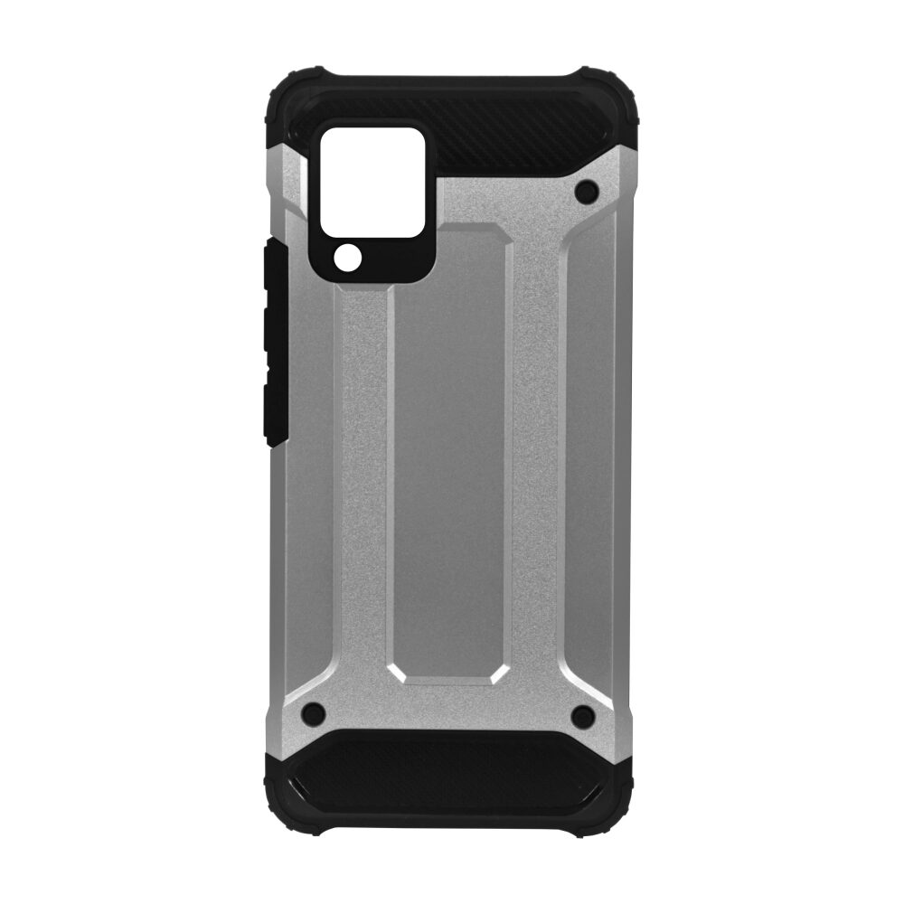 Husa Antisoc Forcell Armour pentru Samsung Galaxy A42 5G, Argintiu