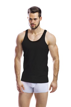 Maiou barbati XMB01, Negru Maiou barbati XMB01, Negru