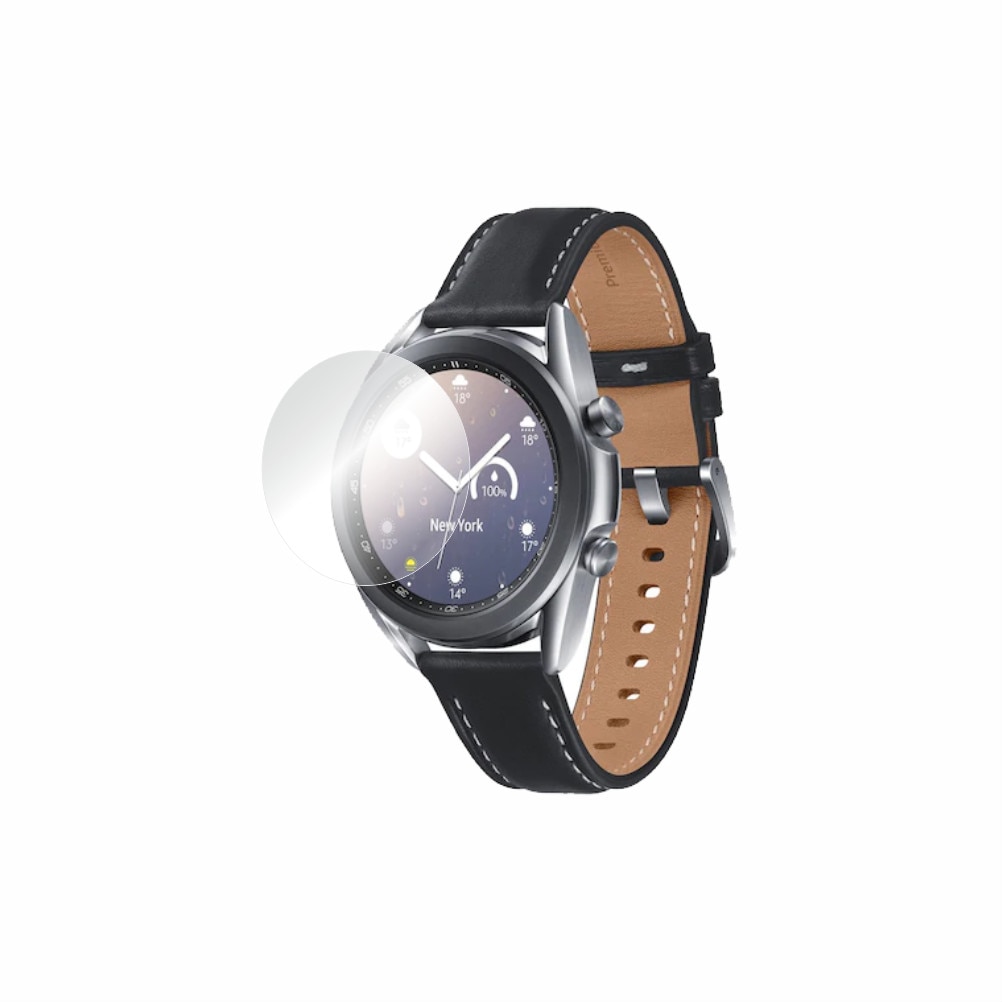 Folie de protectie Clasic Smart Protection compatibil cu Samsung Galaxy Watch 3 41 mm - 2buc x folie display