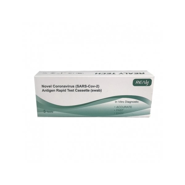 Test rapid Antigen COVID 19, pentru uz profesional,set 5 bucati