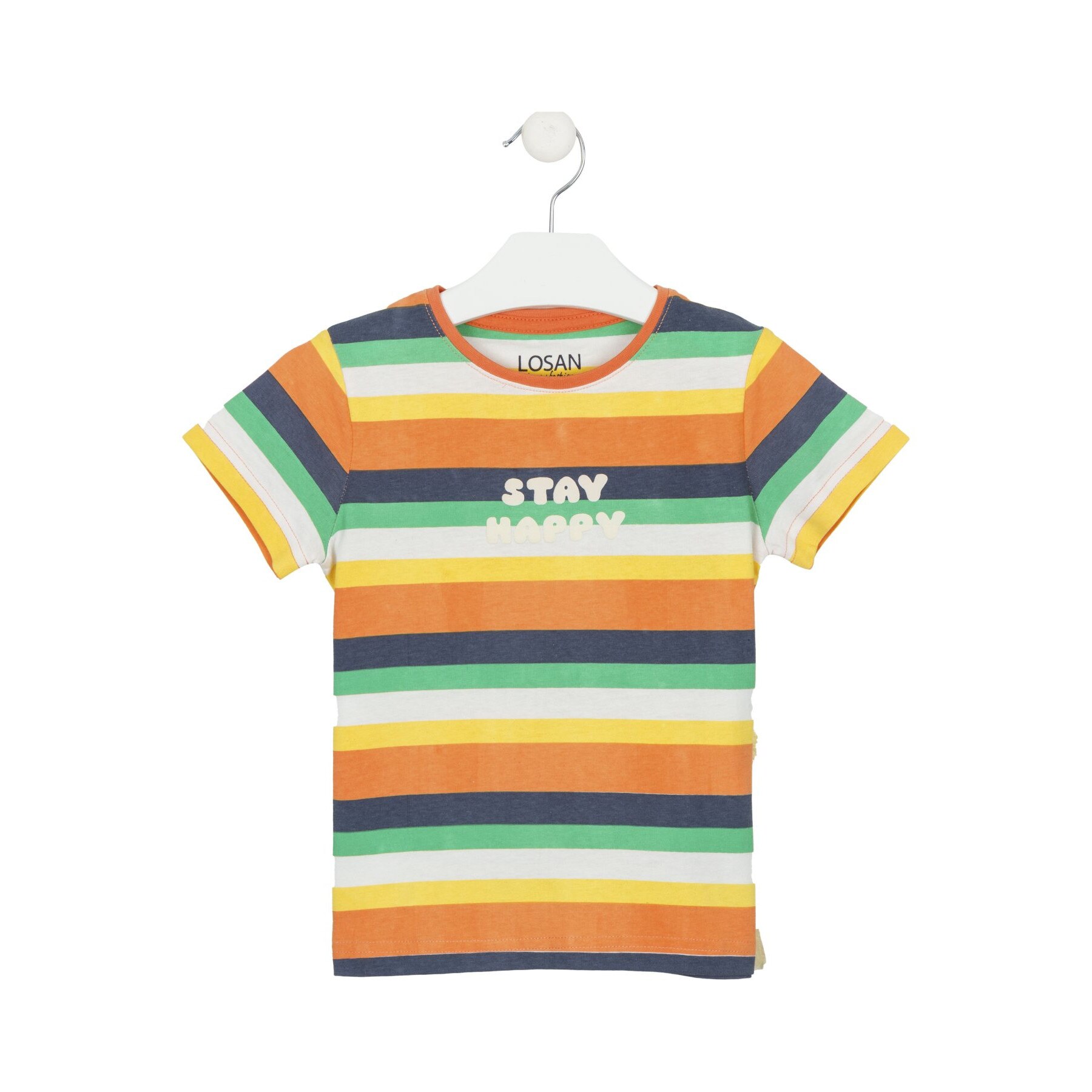 Tricou maneca scurta,Losan, Portocaliu