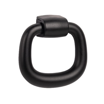 Buton pentru mobila Pendant, finisaj negru mat, L39.3 mm Buton pentru mobila Pendant, finisaj negru mat, L39.3 mm