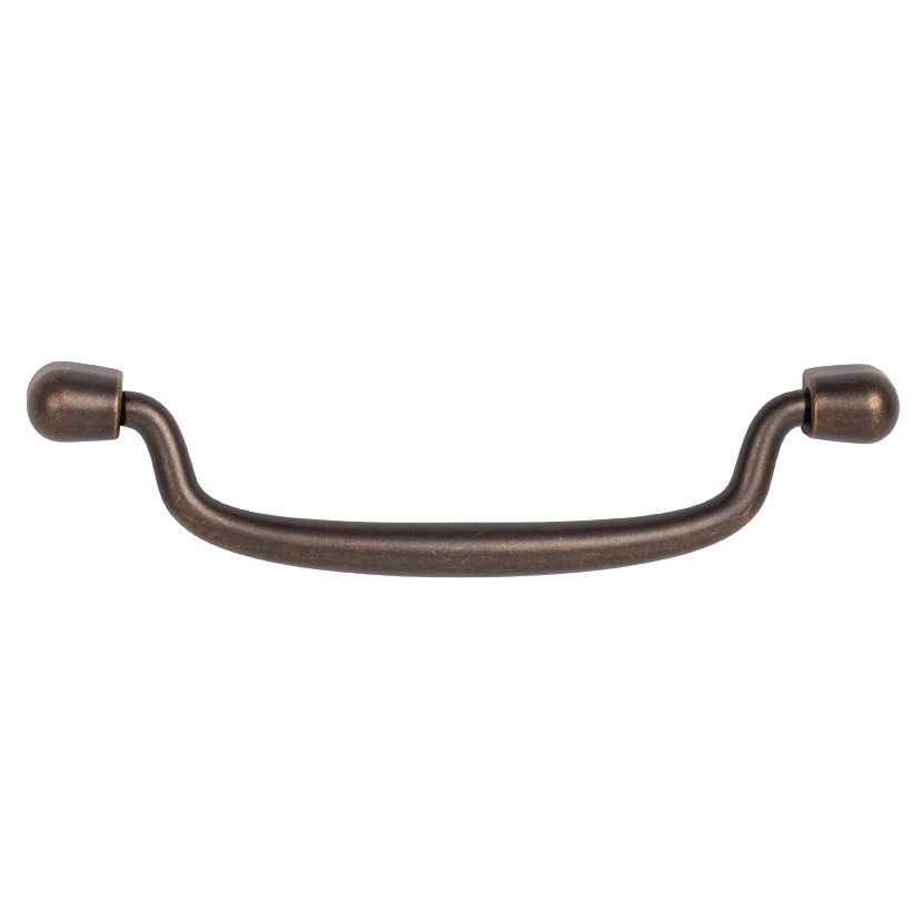 Maner pentru mobila Pendant, finisaj alama antichizata, L138.4 mm