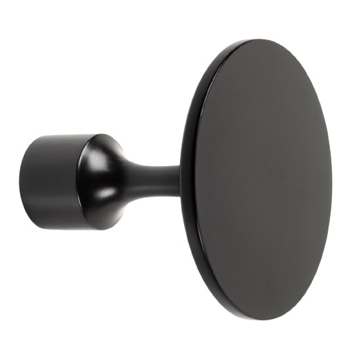 Agatatoare cuier Floid, finisaj negru mat, D60 mm