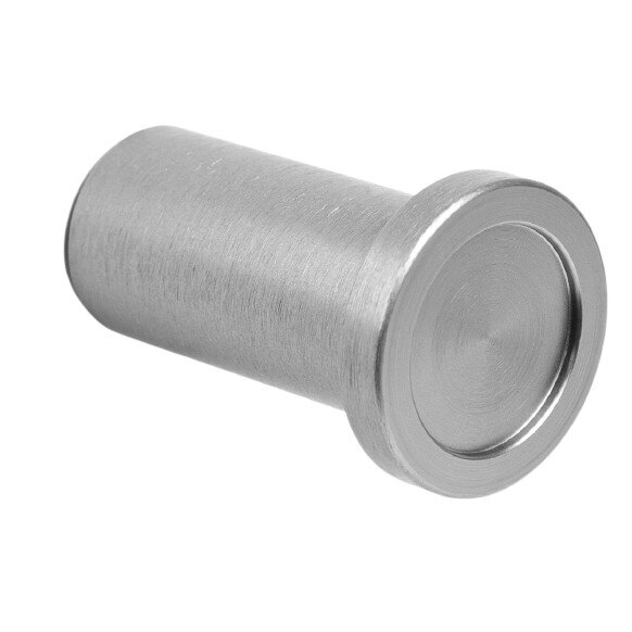 Buton pentru mobila Round, finisaj otel inoxidabil, D25 mm