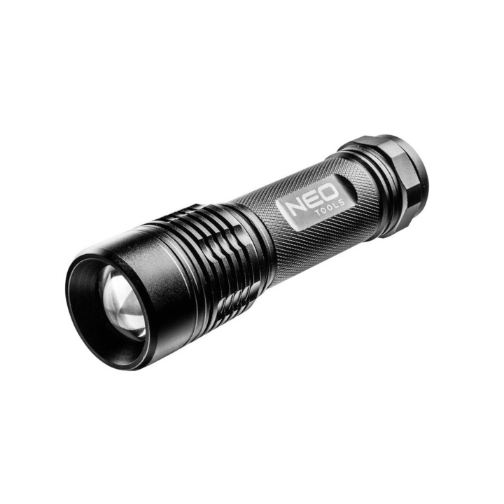 Алуминиево фенерче 200 lm, zoom, 3xAAA, NEO