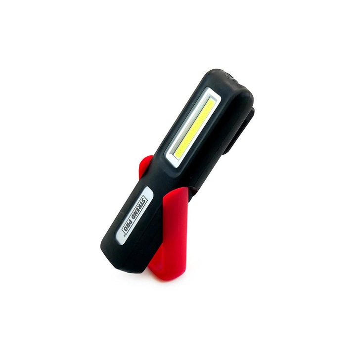 Lampa lucru, LED COB, cu magnet, 3 W, 200 lm, USB, Strend Pro