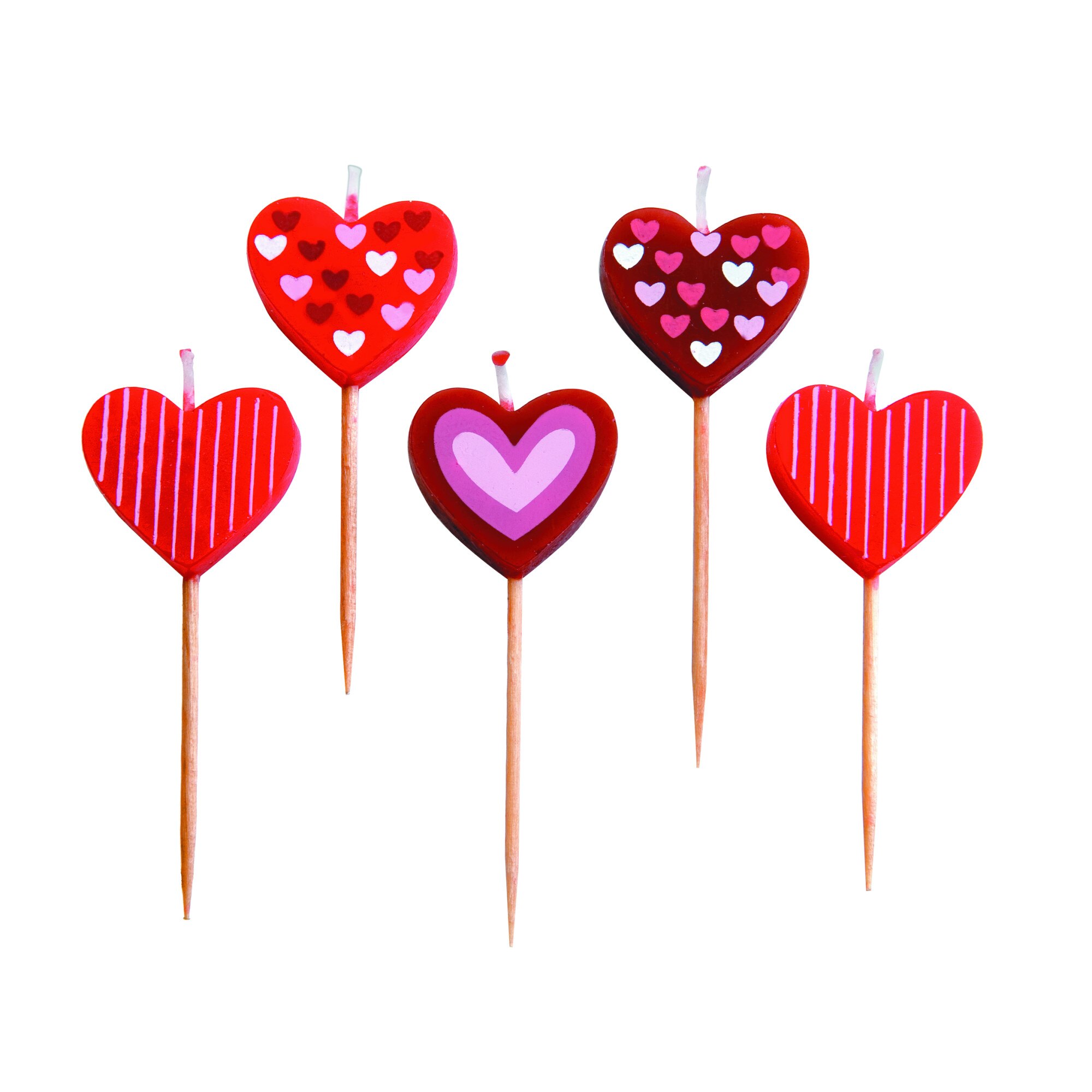 Set 5 lumanari aniversare Ibili-Flex, 7 cm, multicolor