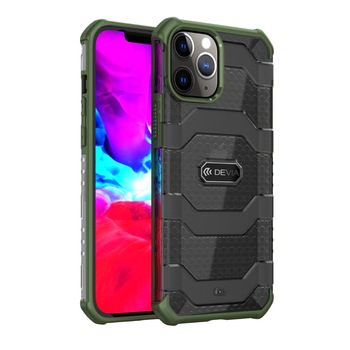 Carcasa Devia Vanguard Shockproof compatibila cu iPhone 12 Pro Max, Green Carcasa Devia Vanguard Shockproof compatibila cu iPhone 12 Pro Max, Green