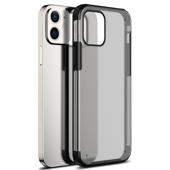 Carcasa Devia Pioneer Shockproof compatibila cu iPhone 12 Mini, Black Carcasa Devia Pioneer Shockproof compatibila cu iPhone 12 Mini, Black