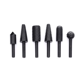 Set freze pentru lemn sau metal HSS Tagred, diametru tija 6mm, 6 buc Set freze pentru lemn sau metal HSS Tagred, diametru tija 6mm, 6 buc