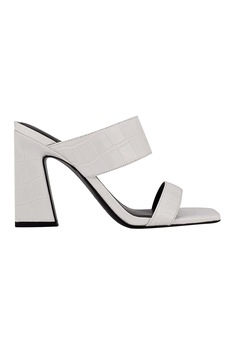 NINE WEST, Papuci cu toc de piele ecologica Instaa NINE WEST, Papuci cu toc de piele ecologica Instaa