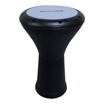 Darbouka, Masterwork 20 cm, Negru, Aluminiu Darbouka, Masterwork 20 cm, Negru, Aluminiu