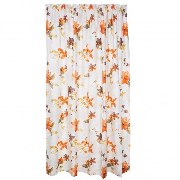 Draperie Zanzibar Naranja 60, 200x245 cm, prindere cu rejansa, multicolor