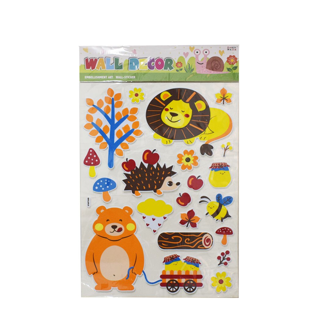 Sticker decorativ autocolant 6D, Naimeed D402-05, 82 x 50 cm