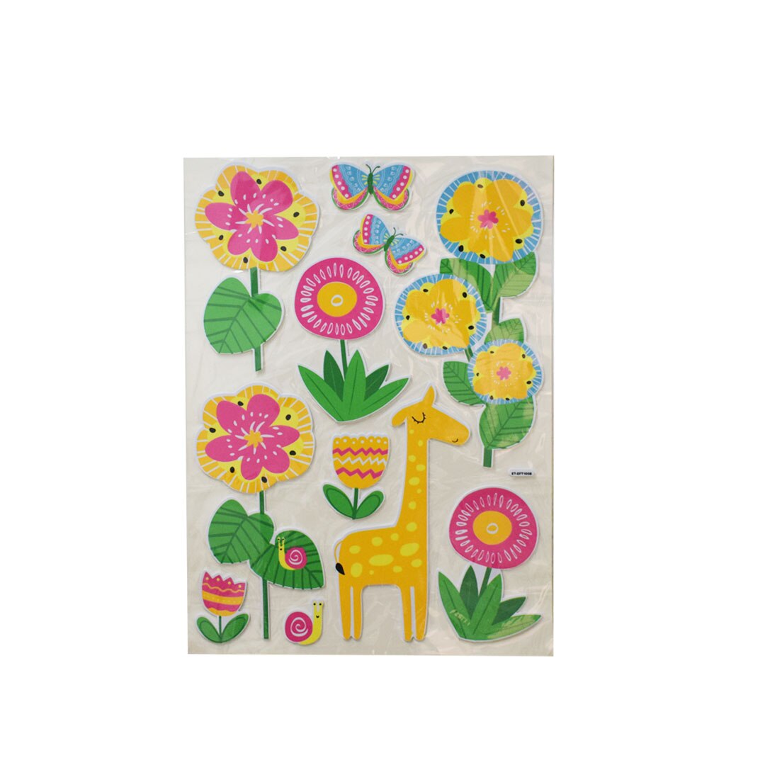 Sticker decorativ autocolant 6D, Naimeed D402-08, 82 x 50 cm
