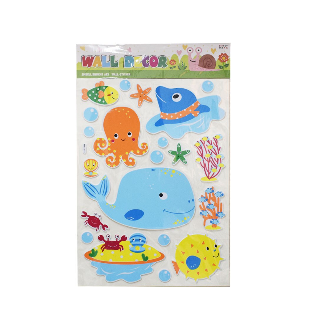 Sticker decorativ autocolant 6D, Naimeed D402-09, 82 x 50 cm