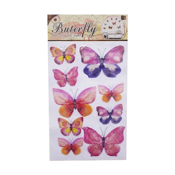 Sticker decorativ autocolant 8D, Naimeed D399-004, model Fluturi, 60 x 31 cm Sticker decorativ autocolant 8D, Naimeed D399-004, model Fluturi, 60 x 31 cm