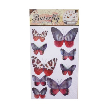 Sticker decorativ autocolant 8D, Naimeed D399-010, model Fluturi, 60 x 31 cm Sticker decorativ autocolant 8D, Naimeed D399-010, model Fluturi, 60 x 31 cm