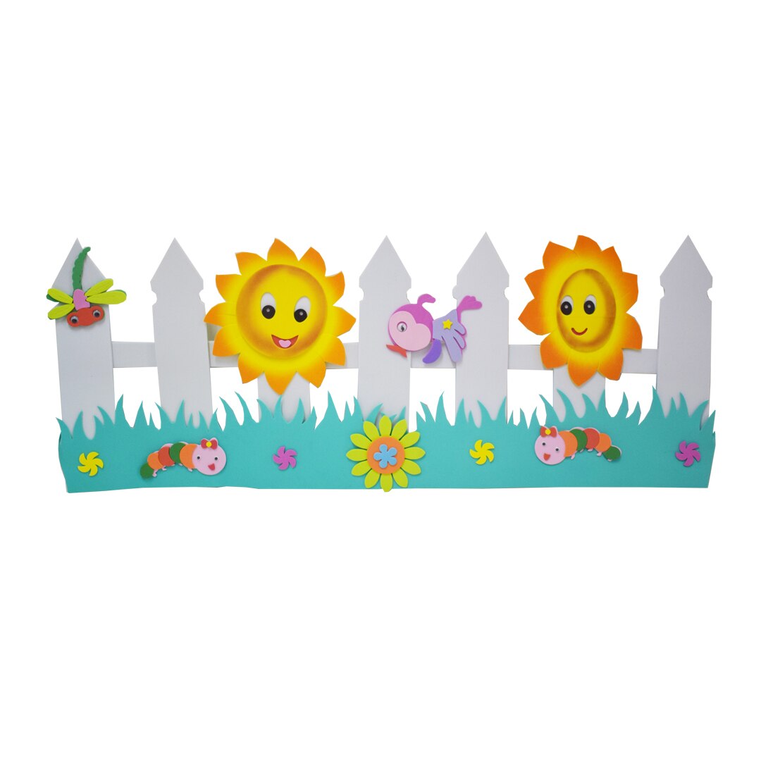 Sticker decorativ autocolant 3D, Naimeed D2955-01, model Gardulet 80 x 31 cm