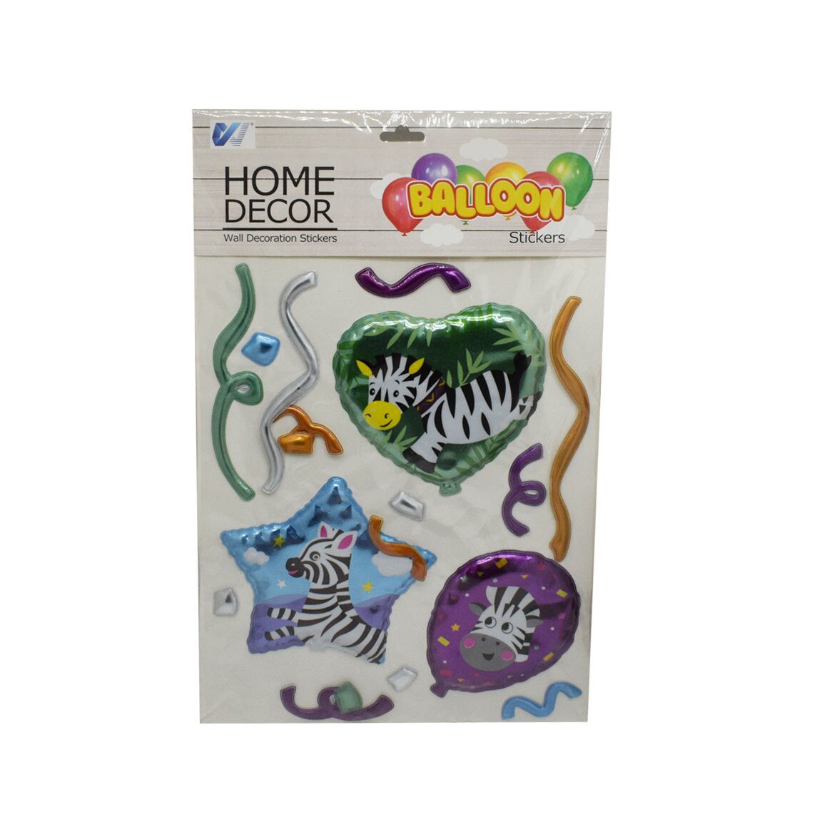 Sticker decorativ autocolant 3D, Naimeed D2945-05, model Baloane, 28 x 45 cm