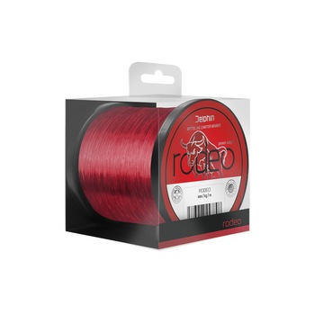 Fir RODEO / rosu 0,30mm 17lbs 1200m Fir RODEO / rosu 0,30mm 17lbs 1200m