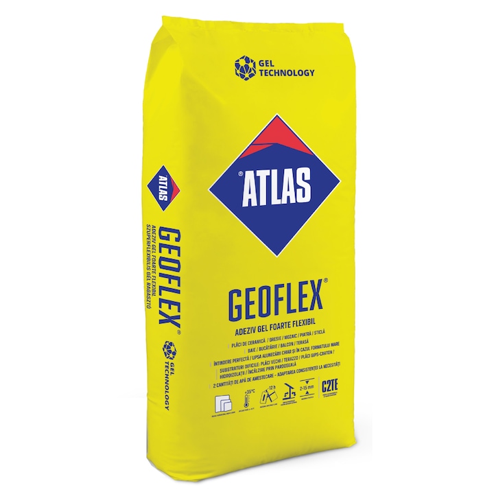 Adeziv gel flexibil gri Atlas GEOFLEX 5 kg