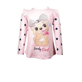 Bluza L-line fashion fetite roz, Roz Bluza L-line fashion fetite roz, Roz