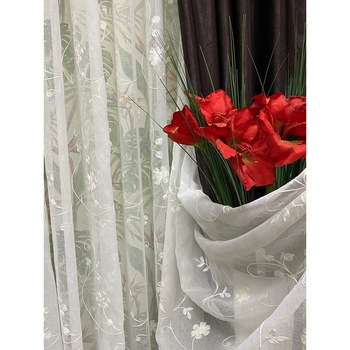 Set INNA doua draperii 140X245cm si perdea 300X245cm by Liz Line-SDP57 Set INNA doua draperii 140X245cm si perdea 300X245cm by Liz Line-SDP57