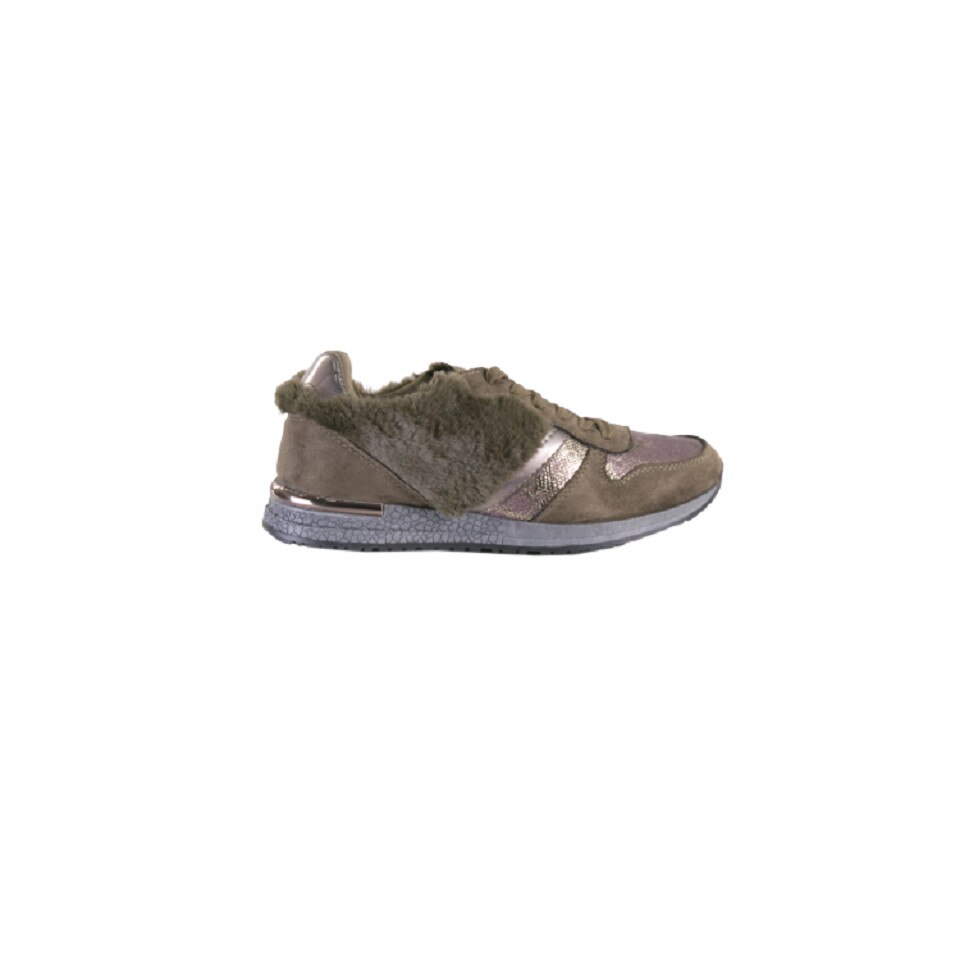 Pantofi sport dama Naya negru, Verde