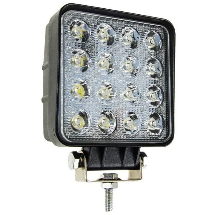 Proiector lucru 108x108, LED, 9-60V / 48W, 4000lm, 01700 Amio
