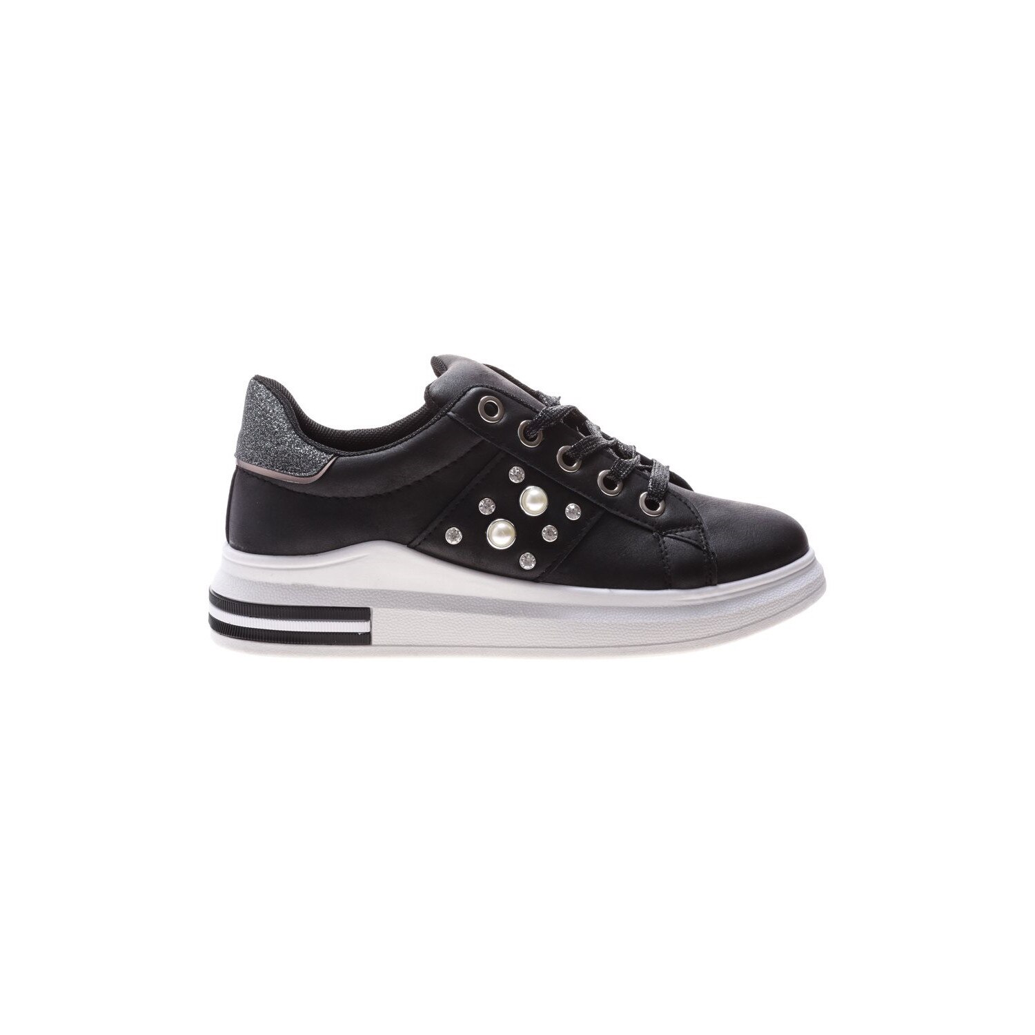 Pantofi sport dama Ulrika Bej, Negru
