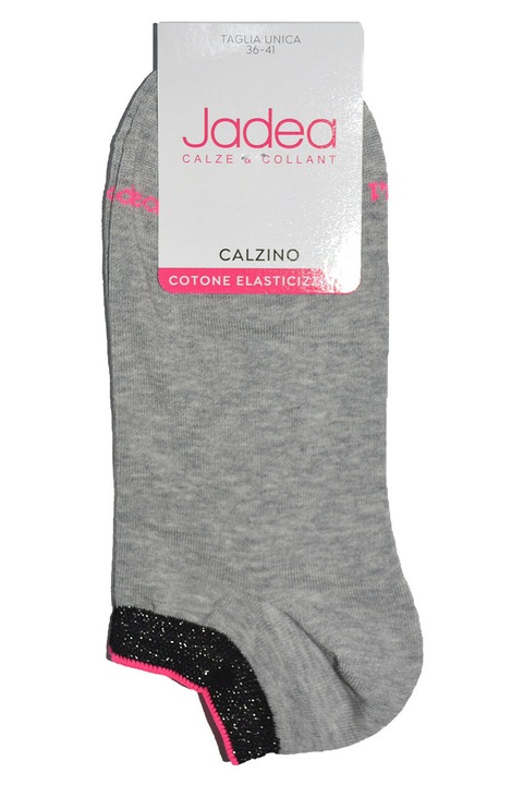 Дамски чорапи Jadea DCZ-JPE21016, Сив/Черен, 36-41