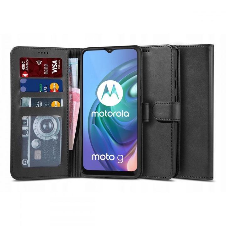 TECH-PROTECT Wallet, Motorola Moto G10 / G30, tok, Black