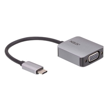 Adaptor ATEN UC3002A-AT, USB-C la VGA, Gri Adaptor ATEN UC3002A-AT, USB-C la VGA, Gri