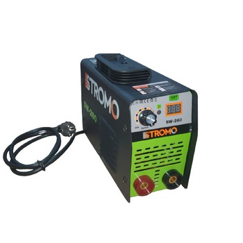 Aparat de sudura NewGeneration Stromo SW260 Digital,Tehnologie IGTB,260A,3Kg,Portabil,Accesorii incluse,electrod 1.6-4mm,2021 Aparat de sudura NewGeneration Stromo SW260 Digital,Tehnologie IGTB,260A,3Kg,Portabil,Accesorii incluse,electrod 1.6-4mm,2021