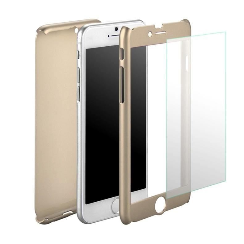 Carcasa Floveme Aurie Acoperire Totala 3in1 Pentru Iphone 6,6S