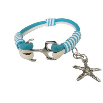 Bratara handmade din snur din piele MARIN3-M32 Bratara handmade din snur din piele MARIN3-M32