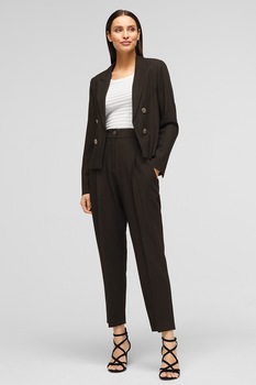 s.Oliver, Pantaloni chino conici, Negru s.Oliver, Pantaloni chino conici, Negru