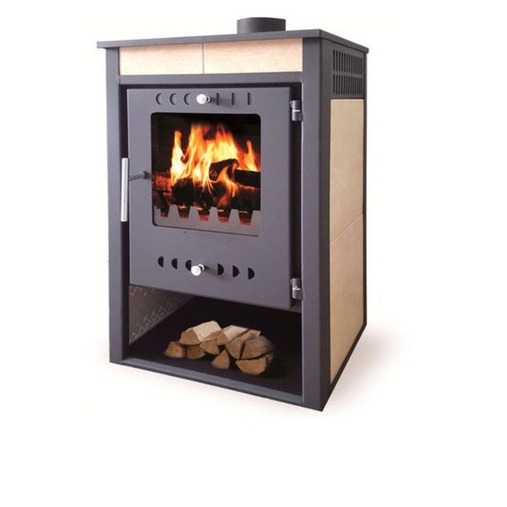 Камини Звезда 4 ВС, Черна