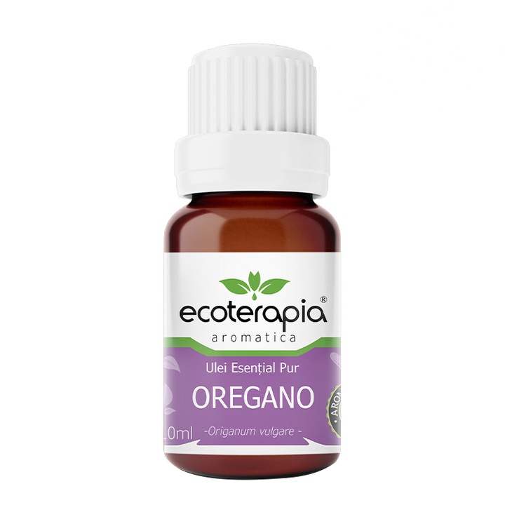 Ulei esential pur de Oregano 10 ml, Ecoterapia, cultura organica
