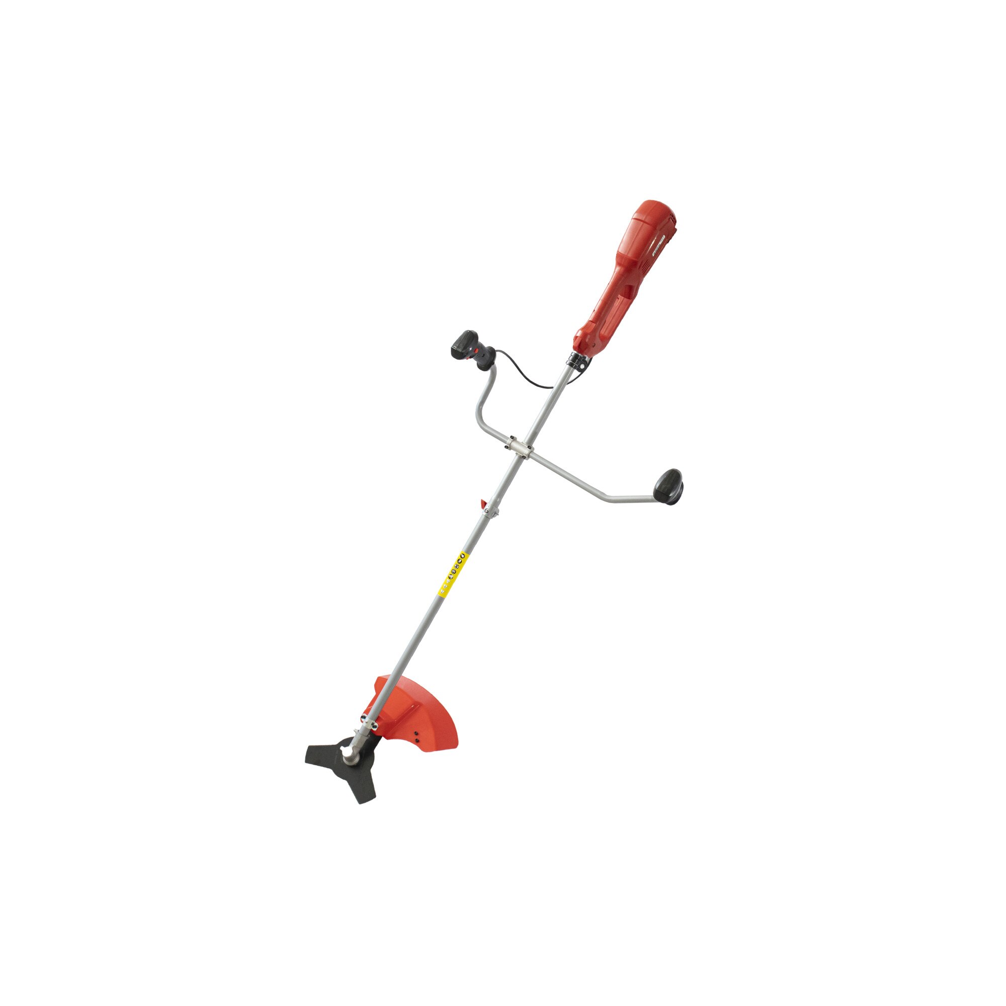 Trimmer electric Breckner TRE 1500-38 PRO, putere 1500 W, turatie 7.000 rpm, diametru taiere 38 cm, sistem TAP&GO, Soft Start, cap cu fir + disc 3T + curea umar incluse, maner D
