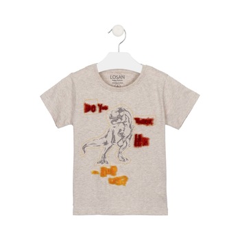 Tricou maneca scurta,Lime,Print Dinozaur Tricou maneca scurta,Lime,Print Dinozaur