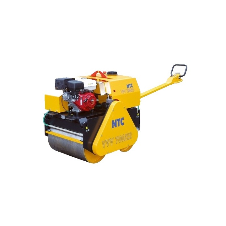 Cilindru compactor VVV700/22 NTC, motor HONDA GX270, putere 9.0CP, greutate 890kg