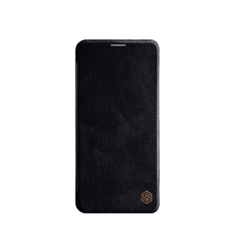 Husa Nillkin compatibil cu Samsung Galaxy A60, Qin Leather Case, Black Husa Nillkin compatibil cu Samsung Galaxy A60, Qin Leather Case, Black